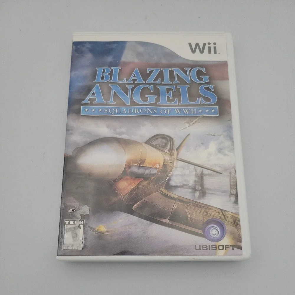 Blazing Angels: Squadrons of WWII (Nintendo Wii, 2007) - Complete w/ Manual‎